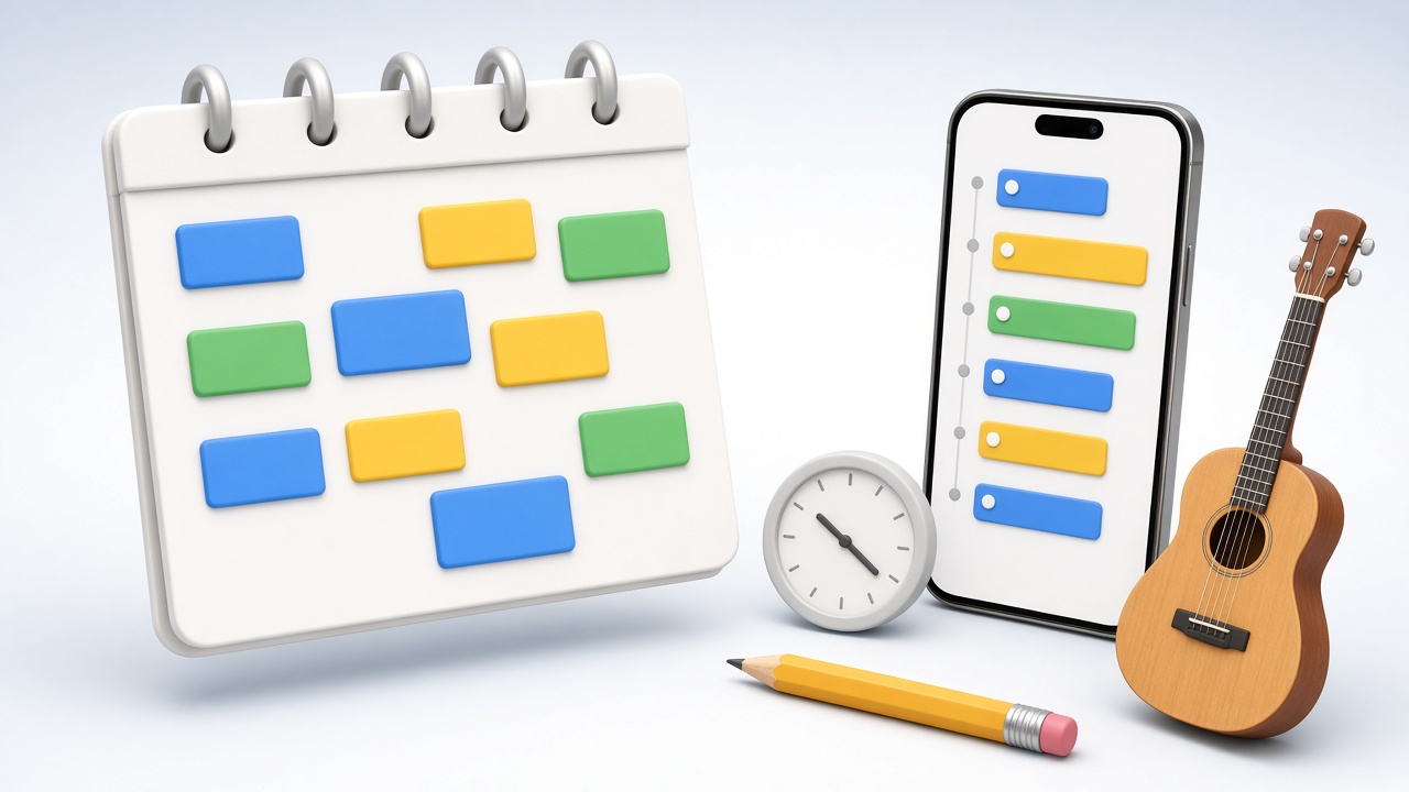 Agenda e calendário de aulas